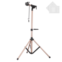 휴대용 자전거 정비대 스탠드 실내 보관대 수리대 작업대 공구대 알루미늄 접이식 받침대, 로즈