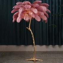 플로어 램프 장스탠드 무드등 감성인테리어 모던 거실 다이닝 룸 사무실 침실 인테리어 장식 깃털 조명 조명기구 스탠딩, 14.Purple  Floor Lamp 180CM