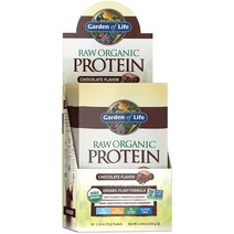 가든오브라이프 로우 오가닉 프로틴 초콜릿 파우더 10팩, 33g