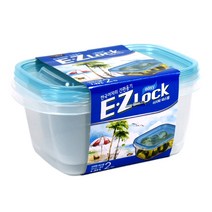 락앤락 이지락 파스텔 6420W 직사각1.32L 밀폐용기