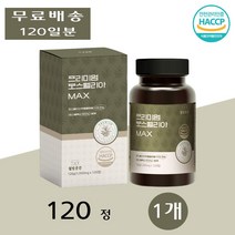 웰빙곳간 고순도 인도산 보스웰릭산 보스웰리아 MAX 효능 테르페노이드 해썹 120정 1개