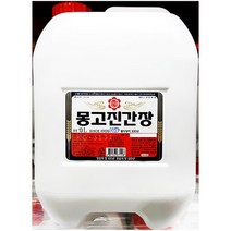 진간장 부천 몽고 13L 식자재 한식 식당용 대용량, 1