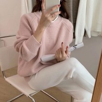 코코블랑 여성용 마들렌 라운드 니트