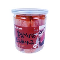 간식 캔 홍삼 치킨 스테이크 300g 닥스훈트 웰시코기 노령견간식 몰티즈 슈나우저 치와와 체키니즈 미니핀
