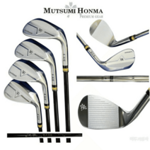 무쯔미혼마 웨지 New SUS431 CNC가공 카본샤프트, 58도, 스틸샤프트SR