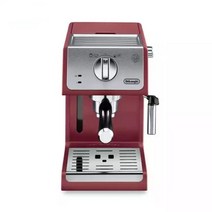커피 머신 Delonghi Delong ECP35.3133.2136.31 가정용 이탈리안 반자동 우유 거품, 레드 ECP33.21 표준