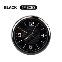 모던인테리어 벽시계자동차 시계 수리 인테리어 빛나는 전자 석영 BMW 미니 쿠퍼 비전 F54 S R50 냉장고 R5, 01 Black_20 For SEAT