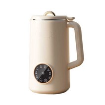 두유 기계 죽 간식 두유기 이유식 콩물 만들기 대용량 콩물, 110v  베이지 1000mL 스텐 10날 칼
