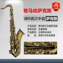 색소폰 악기 YAS-62 875 EX드롭 이튠 알토 드롭 비알토 고음 초보 입문용 색소폰, B-플랫테너YTS-62브론즈더블스트랜드가죽케이스