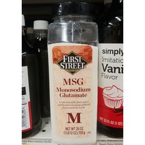 First Street 퍼스트 스트리트 글루탐산나트륨 소다 MSG Monosodium Glutamate 28oz (793g) 2팩, 793g
