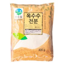 산과들 옥수수전분 400g, 6개