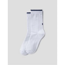 [에잇세컨즈] 하트 포인트 배색 양말 스카이 블루 (1931KTWYGQ)