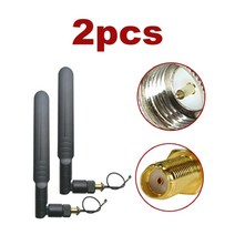 eoth 2.4g 와이파이 안테나 라우터 안테나 2.4ghz 5.8ghz iot 8dbi 안테나 rp-sma sma 남성 듀얼 밴드 2.4g 5.8g 화이트 블랙 21cm 돼지, 2pcs 남성