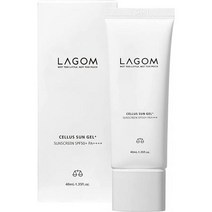 LAGOM ( 라고무 ) 산젤 플러스 SPF50+ PA++++ 자외선 차단제 유액 UV 케어 보습 비누 오프 【베타 끈적, one option, one option