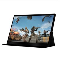 Xbox 스위치 노트북용 OLED 4K UHD 터치스크린 휴대용 모니터 C타입 HDMI 호환 외부 게이밍 모니터 15.6, 01 13.3 inch 1080p_02 AU 플러그