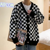 모헤어 남성 남자앙고라가디건 아가일 앙고라 가디건 보풀없는 퍼가디건 크롭 정장 자켓형