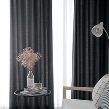 디자인누비 레트로 클래식 커튼 핀스타일 140x165cm