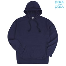 폴앤폴 남여공용 베이직 무지 오버핏 후드티