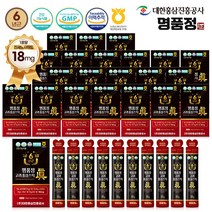 명품정 6년근 고려 홍삼스틱 진 실속형 (1포당 진세노사이드 18mg), 220개, 10g