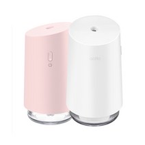 엑토 미니가습기 USB연결 LED 무드등 책상위, 핑크