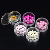 5단중형 공병 원형플라스틱통 소분통 플라스틱원통 사탕통, 1개
