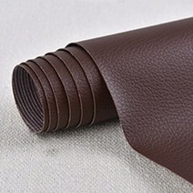 가죽스티커 인조가죽 수선패치 보수 스티커 테이프셀프 접착 200x137cm DIY 자기 PU 가죽 수리 패치 소파, [01] 50x137, 04 Dark Brown_01 50x137, 1개