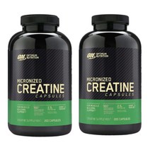 옵티멈뉴트리션 마이크로나이즈드 크레아틴 2500mg 200정 2개