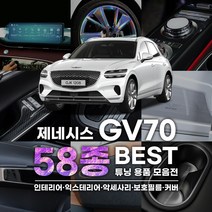 [JR SHOP] 제네시스 GV70 튜닝 드레스업 인테리어 익스테리어 몰딩 커버 용품 모음, *11_도어커버(펠트)
