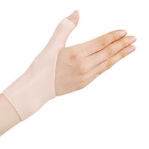 실리콘 엄지손가락 손목 보호대 스킨, 2개