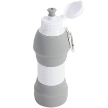 [알티피아] 키친프리 실리콘물병 600ml, 색상:그린