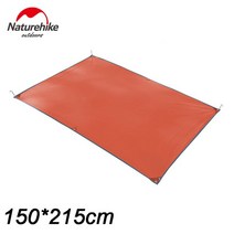 NatureHike23 인용 방수 PU 코팅고품질 210T 옥스포드 소재캠핑피크닉비치 매트텐트지붕 방수포, 03 Orange S