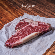 한우 2등급 암소 T본스테이크 50일이상 드라이에이징(DRY AGING), 450g