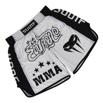 2021 무에타이 남자 여자 복서 반바지 산다 킥 운동 MMa 피트니스 스포츠 격투 훈련 태권도 프린트 반바지