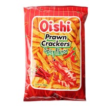 오이시 새우크래커 새우과자 매운맛x10봉, 90g, 10개