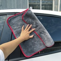 세차용품 고압분무기 브러시 클리닝 car wash 1200gsm car detailing microfiber 수건 car 건조 천 두꺼운 carwashing 헝겊 주방, 1200gsm 블루