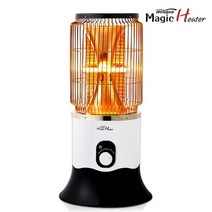 윈드피아 수 카본 열풍히터, WH-1800HCF, 화이트 + 블랙