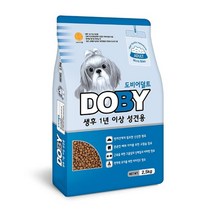 ow 닥터도비 강아지 소형견 사료 어덜트 2.5kg 특별식, 블루살롱5 본상품선택