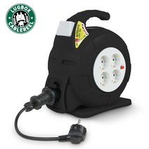 러그박스 LUG-GZ10 오토릴 10M 15M 20M캡형 중 택1 블랙 1.0SQ 다용도 캠핑 연장 릴선, 02. 오토릴 15M블랙