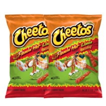 미국 치토스 매운맛 크런치 핫 리몬 치즈 맛 Cheetos Crunchy Hot Limon Cheese Flavored, 2개