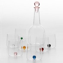 자페라노 텀블러 빌리아 시리즈 컬렉션 컬러 잔, 투명(클리어)