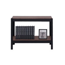 홈던트 거실 서재형 인테리어 TV 철제 책장 - 베이직W800 G타입 기본형, 화이트프레임/라이트우드상판