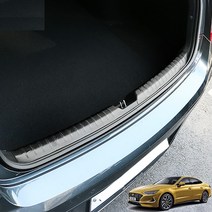 JS automotive 현대 쏘나타DN8 차량전용 실내 흠집방지 트렁크범퍼 패널 카본튜닝 몰딩 인테리어 랩핑 용품, 쏘나타DN8 트렁크범퍼_펠트