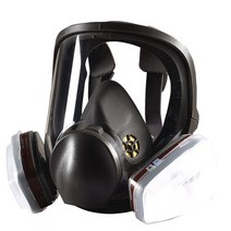 해외 미세먼지방독면 방진 화학 화재 가스 스프레이 페인트 전용 안면 입 코 풀 전면마스크 공기호흡기-21878, 단일옵션, 09. M6001 포이즌 필터 박스