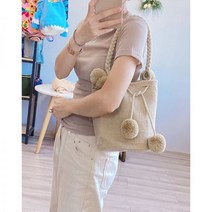 콜롬비아 와유백 모칠라백 미디움 핸드메이드 숄더 솔리드