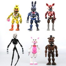 Five nights at freddy 프레디의피자가게 피규어 6종, 옵션2