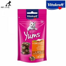 비타크래프트 캣얌 치킨 캣그라스 40g, 본상품