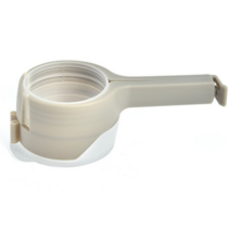 원형실링기 과자봉지밀봉 미니 가정용 고주파 비닐밀봉기 스낵 씰링 클립 플라스틱 신선한 유지 실러 클램프 식품 보호기 여행 주방 액세서리 씰 식품 보관 가방 클립, c0028-회색, C0028-Gray