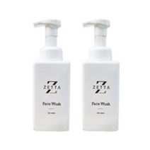 제타 페이스워시 포맨 아쿠아향 대용량 거품세안제 버블폼 남성폼클렌징, 500ml x 2개