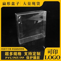 포장 케이스 현물 PVC박스 투명포장 선물박스 PET 투명박스 방진전시 플라스틱박스 수제비누박스 커스텀 제작가능, 09 8*8*2cm（10개）