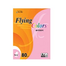 [삼원] OA용지 플라잉칼라 파이롯(A4/80g/25매), [2169910]P02/연미색